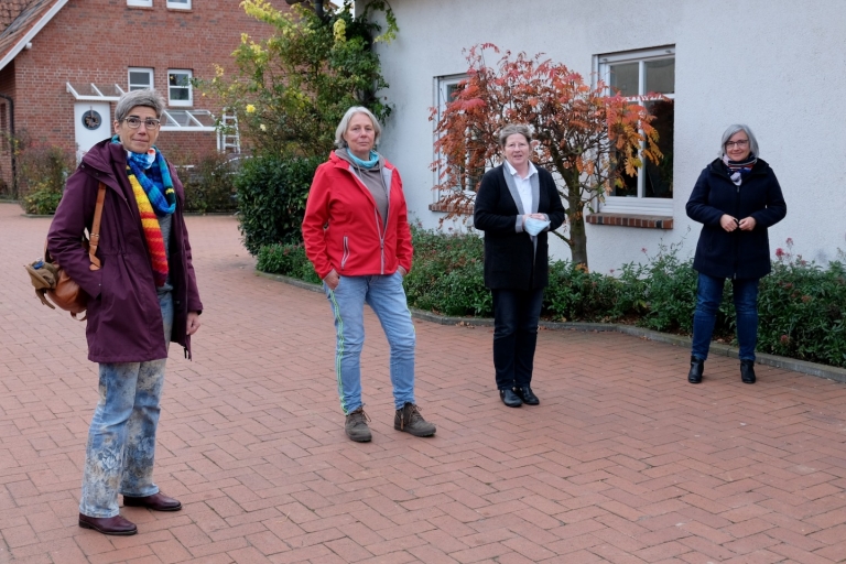 Kein Erdöl aus Offenbach: Jutta Paulus im Austausch mit Bürgerinitiative